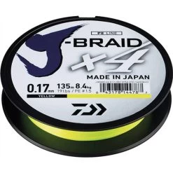 Daiwa J-Braid X4 0.13mm 135m