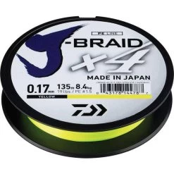 Daiwa J-braid 4 135 0.170 Mm Yellow