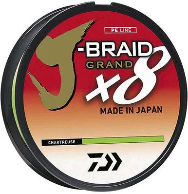 Daiwa J-Braid X8 Grand Braided Line - Chartreuse - 30lb - 150yd 3 Daiwa J-Braid X8 Grand Braided Line - Chartreuse - 30lb - 150yd